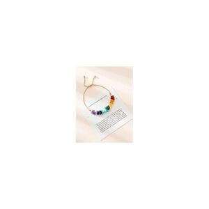 Seven Chakra Healing Crystals Adjustable Protection Bracelet